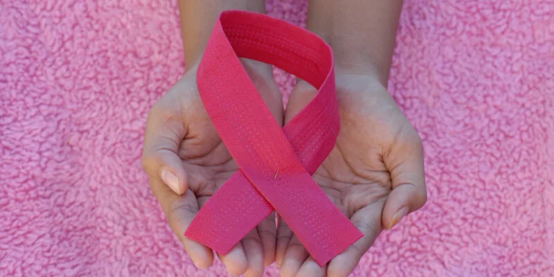 lazo del cáncer de mama