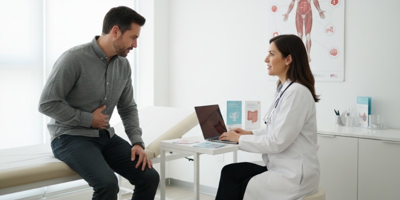 paciente con médico