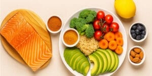 Menú semanal de dieta antiinflamatoria