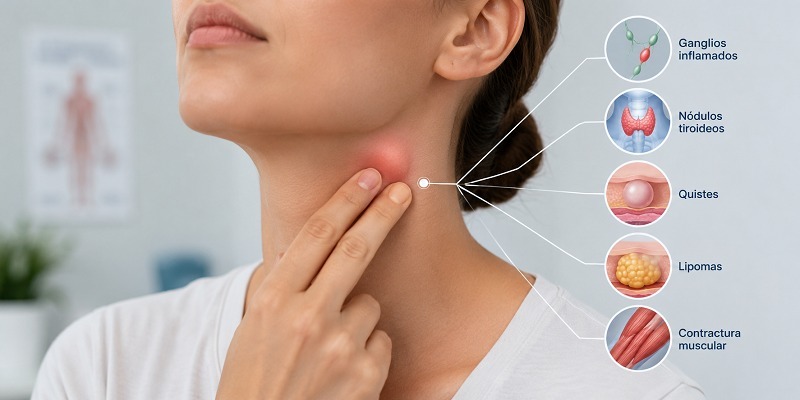 bulto en el cuello