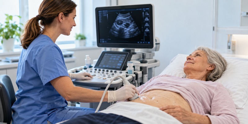 ecografía abdominal