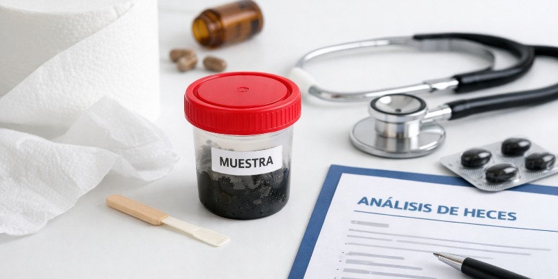 heces negras