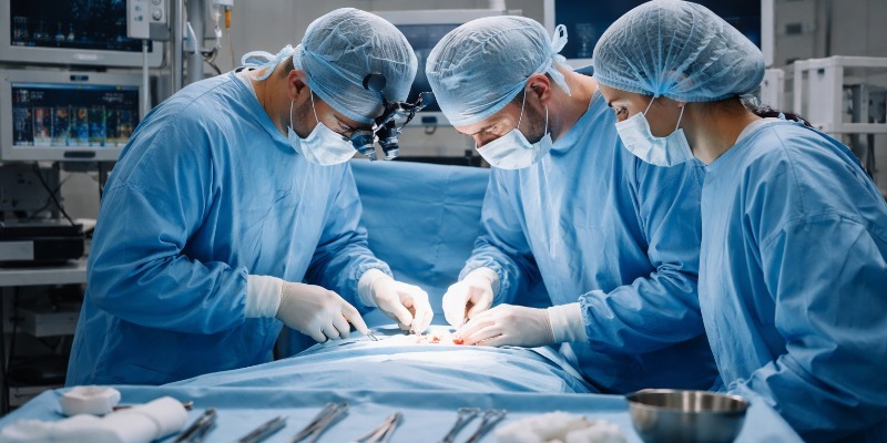 operación de apendicitis