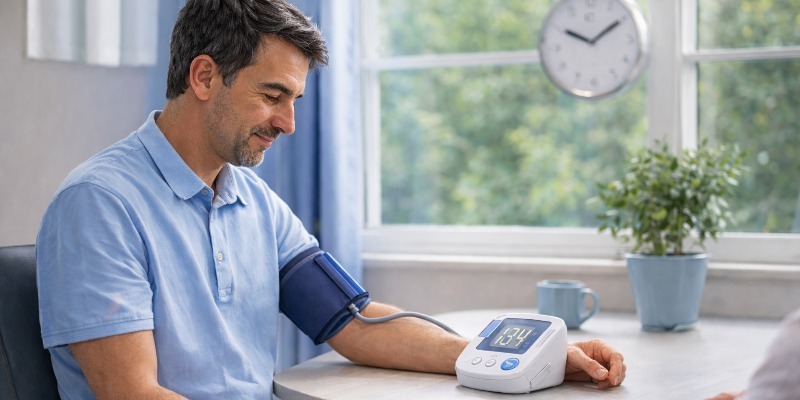 tomarse la tensión en casa