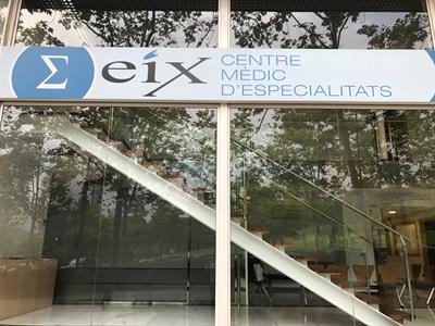 Eix Centre Sanitari Radiografía. Una proyección de tórax en Barcelona