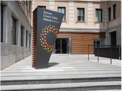 Áptima Centro Clínico Mutua de Terrassa Edificio Estación Radiografía. Una proyección de tórax en Barcelona